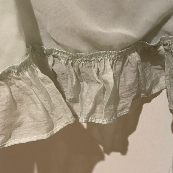 Express Mint Green Ruffle Sleeveless Top - Picture 4 of 6